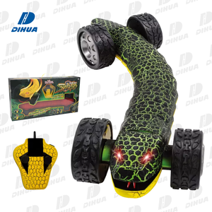 Auto RC Serpente Ricaricabile con Telecomando 2.4G, Grande Giocattolo di Simulazione con LED Serpentor, Rotazione Estrema a 360 Gradi - Product Image 1