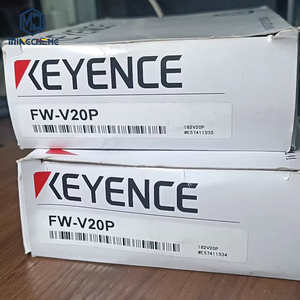 Amplificateur de capteur ultrasonique numérique KEYENCE FW-V25P, série FW, sortie PNP, sortie analogique 4-20 mA, montage sur rail DIN, FW V25P - Product Image 1