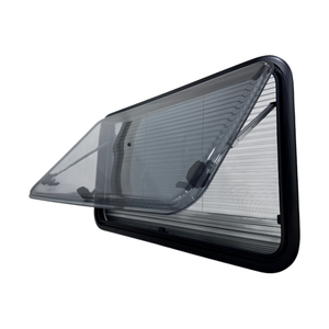 Accessoires pour <span class=keywords><strong>camping</strong></span>-<span class=keywords><strong>car</strong></span>, fenêtre de caravane en aluminium 900x450mm avec moustiquaire plissée et rideau pour remorque, <span class=keywords><strong>camping</strong></span>-<span class=keywords><strong>car</strong></span>, fourgonnette - Product Image 2