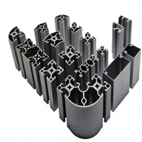 Profil d'extrusion en aluminium anodisé à rainures en T pour assemblage structurel de cadre industriel