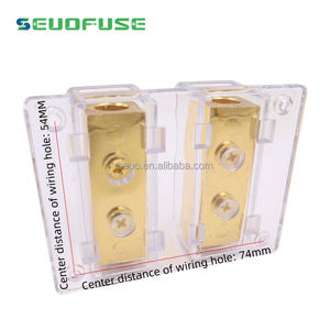 Hoge Kwaliteit 0/2/4 Awg Gauge In 4Gauge Uit, Stroomverdeelblok, Versterker Distributie Verbindingsblok Voor Auto Audio Splitter - Product Image 3