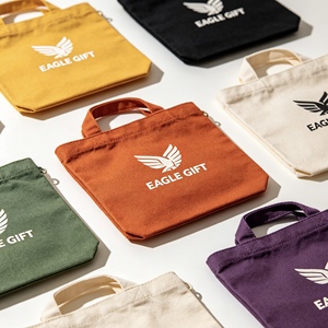 Factory Wholesale Eco‑Friendly Reusable Cotton Canvas Tote Bag Custom Printed Logo Shopping Handbag - Product Image 4