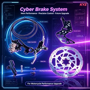 Soporte <span class=keywords><strong>de</strong></span> Aluminio CNC 6061 para Surron Light Bee Ultra Bee Talaria Sting MX4 MX3 KYZ, Disco <span class=keywords><strong>de</strong></span> <span class=keywords><strong>Freno</strong></span> Trasero 2Cr13, Mejora Todoterreno <span class=keywords><strong>de</strong></span> Alta Resistencia - Product Image 1