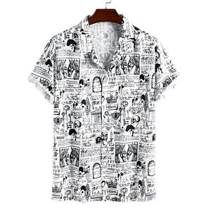 Camicie da spiaggia hawaiane stampate per uomo - Product Image 1