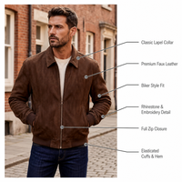 Blouson Aviateur Vintage Personnalisé Unisexe Coupe Ample Zippé Brodé Col Montant Capuche Hiver Décontracté Style Coach Vente en Gros