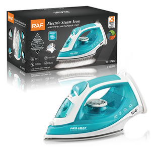 Fer à vapeur électrique 2000W portable avec semelle en céramique antiadhésive pour vêtements et fonction anti-goutte - Product Image 6
