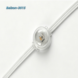 ไฟตกแต่งหลังคาบ้านแบบพิกเซล IP67 กันน้ำ SMD5054 RGBW ควบคุมผ่านแอพและเสียง ใช้ไฟ DC24V สำหรับคริสต์มาส - Product Image 1