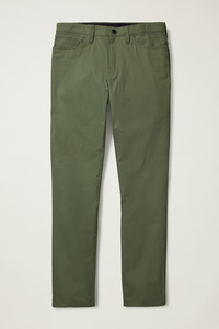Pantalon décontracté de luxe pour hommes haut de gamme couleur pure drapé jambe droite taille élastique moyenne 100% coton tendance ample - Product Image 6