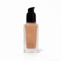 Fond de teint liquide mat longue tenue avec logo personnalisé, imperméable, couvrant les imperfections, pour un maquillage du visage impeccable