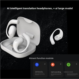 Auricolari Intelligenti con Modello AI Avanzato per Android Registrazione Chiamate Trascrizione Testo in Tempo Reale e Traduzione Simultanea - Product Image 3
