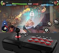 Manette de jeu Ipega PG-9059, joystick, contrôleur de combat, Street Fighter, console de jeu pour Nintendo Switch/PS4/PS3/PC/Android