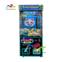 Équipement de jeu de distribution de prix à pièces pour les enfants, machine à griffes à pièces pour les enfants