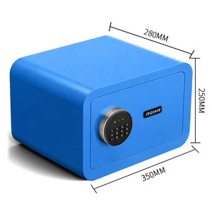 CEQSAFE Small Fingerprint Safe <b>Box</b> Electronic Digital Home Security Safe <b>Box</b> - Product Image 5