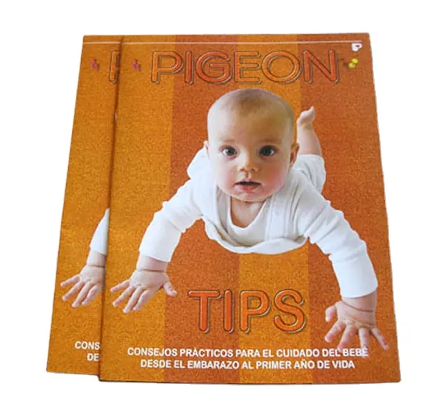 supply high quality colors children baby articles products Instruction Catalog book printing