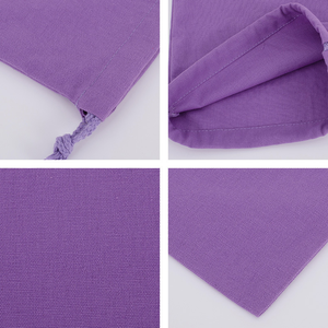 Bolsas de Algodón YOUQU Gruesas y Delgadas Personalizables con Cordón, Bolsas de Algodón <span class=keywords><strong>para</strong></span> Proyectos de Bricolaje y Empaquetado de Boutique - Product Image 2