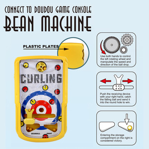 Máquina de pinball portátil para niños, juego educativo con bolas de acero de 12cm x 20,5 cm para niños de 3 a 6 años - Product Image 3