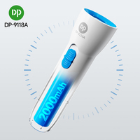DP Portable Mini Lampe Torche Rechargeable LED Lampe de Poche EDC 2000mAh Batterie au Lithium