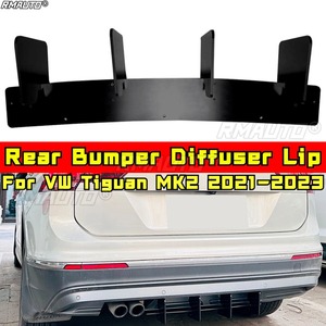 Bumper Guard Rear Bumper Diffuser Splitter Lip Protector Guard <b>Apron</b> for VW Tiguan MK2 2021-2023 Body Kit Car Accessories - Product Image 2