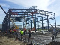 Nave Industrial Personalizada con Estructura de Acero PEB, Almacén de Acero a Medida, Galpón Metálico