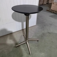Table basse sur mesure OEM ODM, design spécial, petite et facile à déplacer, plateau en ABS avec base en aluminium
