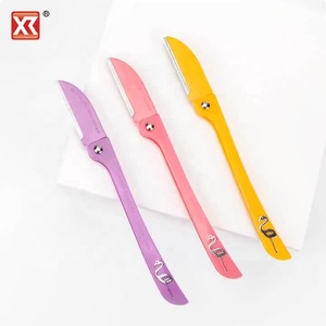 <span class=keywords><strong>Rasoir</strong></span> à sourcils miniature pliable portable pour débutants, lame de rasage pour le visage et le corps, <span class=keywords><strong>rasoir</strong></span> à dermaplaning - Product Image 2