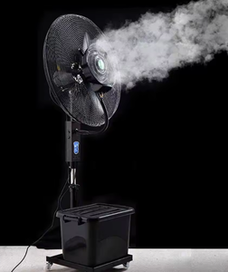 New Design 24 Inch Big Industrial Floor air Cooler Mist <b>Standing</b> Pedestal <b>Fan</b> With Water Spray - Product Image 4