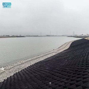 แผ่นจีโอเซลล์ HDPE ความแข็งแรงสูง สำหรับลานจอดรถสนามบิน ลานจอดรถ ระบบเสริมความแข็งแรงของพื้นดิน และอายุการใช้งานยาวนาน - Product Image 1