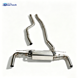 Sistema de Escape Catback Valvetronic de Alto Flujo y Rendimiento para BMW 730 730i 740 740i G11 G12 B48 B58 2.0T 3.0L 304 SS Pulido - Product Image 2