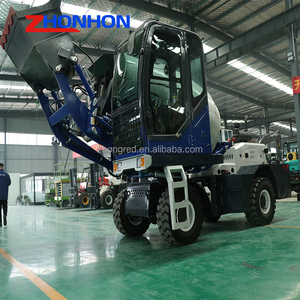Camions mélangeurs à béton diesel mobiles à <span class=keywords><strong>prix</strong></span> avantageux avec bras de chargement automatique, capacité de 3 m3, camion mélangeur à béton autochargeant - Product Image 6