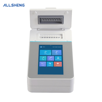 Allsheng Hot Sell Portable Fluorometer 6s/8 Samples DsDNA Dna Rna Quantification Fluorescence Quantitative Detection Analyzer