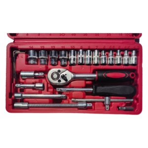 Bộ cờ lê sửa chữa tự động đa năng 46 chiếc hộp công cụ thủ công đa năng dụng cụ cầm tay nhỏ bao gồm Bộ ổ cắm - Product Image 5