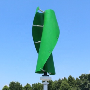 New Màu Sắc Trên Kệ 600W Vertical Axis Gió Phát Điện 2pca Lưỡi Hình Dạng Xoắn Ốc Tuabin Gió Linh Hoạt Lưỡi - Product Image 2