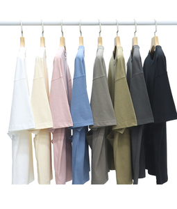 MT2697 Fabricante de Camisetas en Guangzhou, Venta al por Mayor de Camisetas Personalizadas 100% Algodón con Doble Bolsillo Grande, Camisetas Extra Grandes para Hombre - Product Image 2
