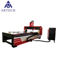Nouvelle Machine de Gravure sur Bois CNC 3 Axes Modèle 1325 avec Système de Contrôle March 3, NC Studio, Refroidissement par Eau et Mandrin 3.2KW à Roulement à Engrenages