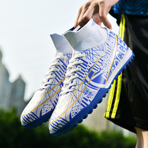 <span class=keywords><strong>Ronaldo</strong></span> <span class=keywords><strong>chaussure</strong></span> de football automne nouvelle <span class=keywords><strong>chaussure</strong></span> d'entraînement haute pour enfants vente en gros d'usine chaussures de football pour étudiants - Product Image 5