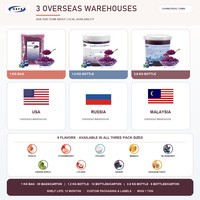 Popping Boba 2,8kg/1,2kg/1kg Suiker Vrij 9 Smaken HACCP Gecertificeerd OEM Beschikbaar Snelle Verzending voor Bubble Tea