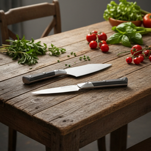 Juego <span class=keywords><strong>de</strong></span> Cuchillos <span class=keywords><strong>de</strong></span> Cocina <span class=keywords><strong>de</strong></span> Acero Inoxidable, Cuchillo <span class=keywords><strong>de</strong></span> <span class=keywords><strong>Chef</strong></span> Multiusos, Cuchillo para Pelar, Mango Ergonómico G10, Logotipo Personalizado OEM, Uso Doméstico y en Restaurantes - Product Image 5