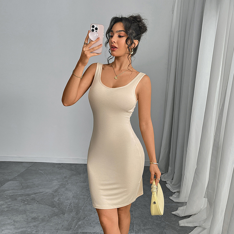 white christmas dresses Cowl Neck Low Cut Mini Dress | Roma | Sexyshoes.com main image 1