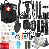 Kit de survie personnalisé pour le camping et la randonnée, trousse de premiers soins avec sac Molle, kit d'urgence pour tremblement de terre, chasse en plein air