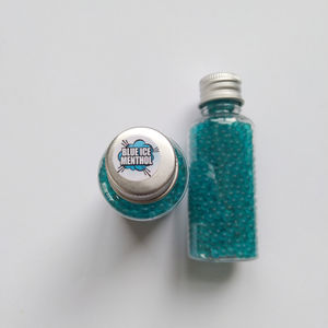 סיגריות כחול קרח מנטול כדורי 1000pcs בקבוק אריזה שחור-קרח חרוזים מנטה כמוסות - Product Image 3