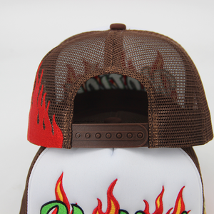 Nhà Máy Tùy Chỉnh 3D Thêu Logo Lụa Lưới Nhát In Với Chất Lượng Cao Bọt Mùa Hè Trọng Lượng Nhẹ Lưới Trucker Hat Mũ - Product Image 2