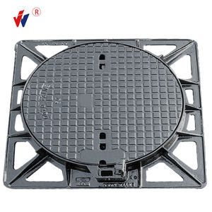 Coperchio per pozzetto <span class=keywords><strong>in</strong></span> <span class=keywords><strong>ghisa</strong></span> pressofusa anti-effrazione, quadrato, EN124 B125, <span class=keywords><strong>in</strong></span> <span class=keywords><strong>ghisa</strong></span> sferoidale GGG 500-7 - Product Image 4