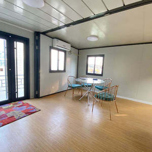 บ้านสำเร็จรูปเหล็กเบาขนาด 20 ฟุต 40 ฟุต พร้อมส่ง บ้านคอนเทนเนอร์พับได้ ขยายได้ เคลื่อนย้ายได้ - Product Image 2