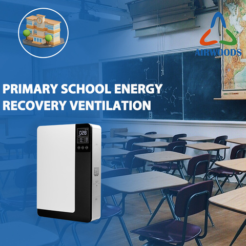Ductless  Wall Hrv Ductless Erv Heat Recovery Ventilation System Home Air Heat Recuperator