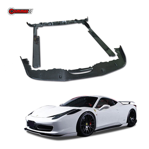 Best Selling Carbon Fiber Upgrade to Auto Veloce Style <b>Car</b> Body Kit for Ferrari 458 Front Rear Lip Diffuser Side Skirt BodyKit - Product Image 4
