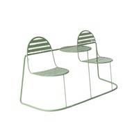 À la mode moderne extérieur fer Art une pièce Table chaise Protection solaire pour parcs Campings lait thé boutiques jardins métal Durable