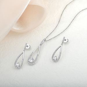 Nouvelle tendance 925 boucles d'oreilles en argent Sterling exquis bijoux fins Zircon boucles d'oreilles pour les femmes - Product Image 4