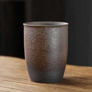 Rétro Japandi Style Ménage En Céramique Grandes Petites Tasses À Thé Tourné Au Four <span class=keywords><strong>Poterie</strong></span> Poignée Maître Personnel Tasse Tasse À <span class=keywords><strong>Café</strong></span> Tasse À <span class=keywords><strong>Café</strong></span> - Product Image 3