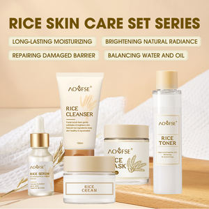 ชุดผลิตภัณฑ์ความงามแบบวีแกนนมข้าวนมข้าวชุดดูแลผิวให้ความชุ่มชื่นและบำรุงผิว - Product Image 2