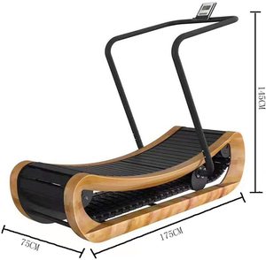 Trung Quốc Bán Hàng Nóng Thương Mại Tự Tạo Đường Cong Gỗ Máy Chạy Bộ Phòng Tập Thể Dục Thiết Bị Nhà Cong Máy Chạy Bộ Để Bán - Product Image 2